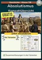 Vorschau - Stundenentwürfe - Neuzeit | Materialpaket - Seite 1