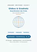 Vorschau - Stundenentwürfe - Globus und Gradnetz – Koordinaten, Breiten- & Längengrade - Deckblatt