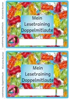 Vorschau - Arbeitsblätter - Lesetraining Doppelmitlaute kurzer Vokal - Seite 1