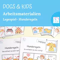 Vorschau - Spiele - Legespiel - zum Thema "Hunderegeln" - Deckblatt