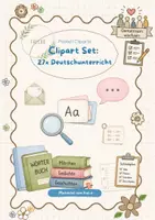 Vorschau - selbst erstellte Cliparts/Grafiken - 27x Pastell-Cliparts Set Probepaket | Deutsch - Deckblatt