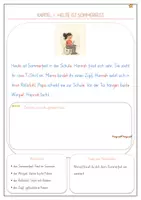 Vorschau - Arbeitsblätter - GRATIS Leseprobe · Sommerfest in der Schule – Differenziertes Leseheft Kl. 2–3 - Seite 2