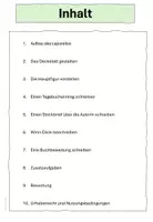 Vorschau - Unterrichtsreihen - Leporello, Lesetagebuch Winn-Dixie - Seite 2