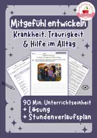 Vorschau - Stundenentwürfe - Mitgefühl entwickeln – Empathietraining | Ethik Klasse 7–9 - Deckblatt