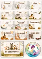 Náhled - Geburtstagskalender Grundschule - boční 1