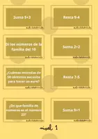 Vista previa - Tarjetas / Manipulativos - +90 TARJETAS de RETOS MATEMÁTICOS MULTINIVEL - página 2
