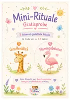Vorschau - Bildkarten - Mini-Rituale GRATISPROBE 2 liebevolle Tier-Rituale für Kinder von 2–6 Jahren - Deckblatt