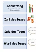 Vorschau - Fördermaterial/Inklusion - Morgenkreis Moderation - Moderationskarten - Moderationsfächer - Seite 3