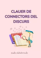 Vista previa - Tarjetas / Manipulativos - CLAUER de CONNECTORS del DISCURS - Portada