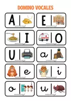 Vista previa - Juegos / Gamificación - Dominó vocales - aprendiendoymas - página 2