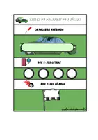 Vista previa - Hojas de trabajo - TALLER de PALABRAS de coches de CONCIENCIA SILÁBICA - página 1