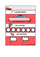 Vista previa - Hojas de trabajo - TALLER de PALABRAS de coches de CONCIENCIA SILÁBICA - página 2