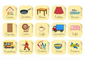 Vista previa - Juegos / Gamificación - TABLERO expresión oral y vocabulario - @aprendiendoymas - página 1