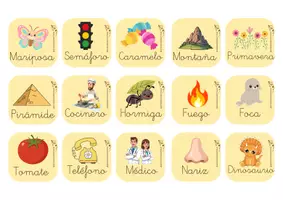 Vista previa - Juegos / Gamificación - TABLERO expresión oral y vocabulario - @aprendiendoymas - página 3