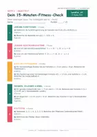 Vorschau - Arbeitsblätter - Mathe-Fitness-Check 4. Klasse AHS – Selbsttest mit Lösungen Freebie - Seite 2