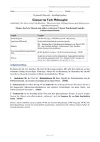 Vorschau - Arbeitsblätter - Philosophie-Klausur Q-Phase: Enhancement, Menschenwürde & Selbstzweck bei Kant inkl. EWH - Seite 1
