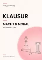 Vorschau - Arbeitsblätter - Philosophie-Klausur Oberstufe: Machiavelli & Cicero – Macht, Moral und Politik inkl. EWH - Deckblatt
