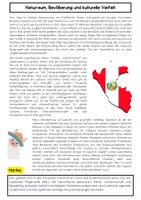 Vorschau - Arbeitsblätter - Peru Unterrichtsmaterial: Anden, Inka, Machu Picchu - Seite 1