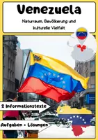 Vorschau - Arbeitsblätter - Venezuela: Erdöl, Wirtschaftskrise & Migration - Deckblatt
