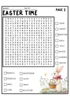 Vorschau - Arbeitsblätter - Suchsel Englisch Suchsel Ostern - Ostern Englisch Klasse 4 - Ostern Englisch Klasse 5 - Englisch Grundschule Easter - english easter wordsearch - easter word search puzzles - Englisch Freiarbeit - Englisch Vertretung - Seite 3