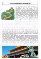 Vorschau - Arbeitsblätter - China Unterrichtsmaterial: Wirtschaft, Politik, Umwelt - Seite 2