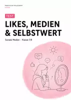 Vorschau - Arbeitsblätter - Praktische Philosophie Test Klasse 9/10: Datenschutz, Smartphone & Freiheit bei Mill - Deckblatt