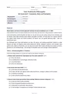 Vorschau - Arbeitsblätter - Praktische Philosophie Test Klasse 9/10: Datenschutz, Smartphone & Freiheit bei Mill - Seite 1