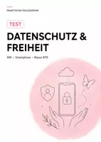 Vorschau - Arbeitsblätter - Praktische Philosophie Test Klasse 9/10: Epiktet, Gelassenheit & innere Stärke inkl. EWH - Deckblatt