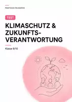 Vorschau - Arbeitsblätter - Praktische Philosophie Test Klasse 9/10: Fake News, Deepfakes & Wahrheit - Deckblatt
