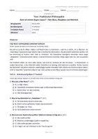 Vorschau - Arbeitsblätter - Praktische Philosophie Test Klasse 9/10: Fake News, Deepfakes & Wahrheit - Seite 1