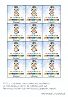 Vorschau - Anderer Materialtyp - Willkommensgruß Klassentier Zebra Regenbogen - Seite 3