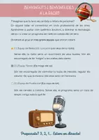 Vista previa - Unidades / Secuencias / Situaciones de Aprendizaje - PROJECTE TALLER RADIO ESCOLAR - página 1