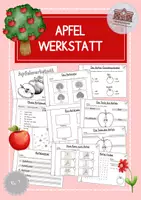 Vorschau - Arbeitsblätter - Apfel - Werkstatt - Deckblatt