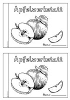 Vorschau - Arbeitsblätter - Apfel - Werkstatt - Seite 1