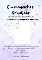 Vorschau - Arbeitsblätter - Kopiervorlagen Klassenlektüre – Steckbriefe, Lesetagebuch, Reflexion | Zyklus 2 - Deckblatt