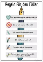 Vorschau - Arbeitsblätter - Füllerführerschein- Regeln, Arbeitsblatt, Urkunde - Seite 2