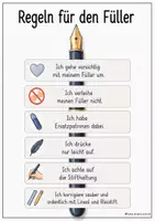 Vorschau - Arbeitsblätter - Füllerführerschein- Regeln, Arbeitsblatt, Urkunde - Seite 3