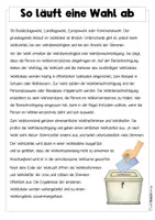 Vorschau - Stationenlernen - Deutschland - Demokratie - Wahlen - Seite 1