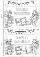 Vorschau - Stundenentwürfe - Einschulung 1. Klasse – Miniheft für die erste Schulwoche | Schulanfang | Kennenlernen | Arbeitsheft | Schulstarter | Grundschule - Seite 2