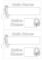 Vorschau - Stundenentwürfe - Einschulung 1. Klasse – Miniheft für die erste Schulwoche | Schulanfang | Kennenlernen | Arbeitsheft | Schulstarter | Grundschule - Seite 3
