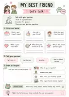 Vorschau - Arbeitsblätter - Speaking & Communication: Friends – Partner Interviews zu Freundschaft & Miteinander / Englisch Klasse 5-7 - Seite 1
