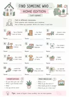 Vorschau - Arbeitsblätter - Speaking Cards: Home – 12 Partner-Interviews rund ums Zuhause - Seite 3