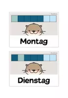 Vorschau - Bildkarten - Tafelkalender: Otter-Klasse - Seite 2