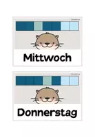 Vorschau - Bildkarten - Tafelkalender: Otter-Klasse - Seite 3