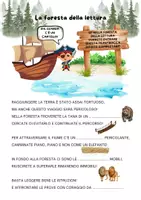 anteprima - Esercizi - ALLENAMENTO LETTURA 1- FORESTA DELLA LETTURA - MAIUSCOLO - Pagina 2