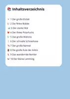 Vorschau - Stundenentwürfe - Lesetraining Tiere Arktis Klasse 4 – Leseverständnis mit Lösungen - Seite 1