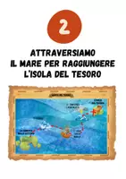 anteprima - Esercizi - ALLENAMENTO LETTURA 2- VERSO L'ISOLA DEL TESORO - MAIUSCOLO - Pagina 1