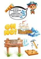 anteprima - Esercizi - ALLENAMENTO LETTURA 2- VERSO L'ISOLA DEL TESORO - MAIUSCOLO - Pagina 3