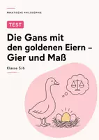 Vorschau - Arbeitsblätter - Tests Praktische Philosophie & Wirtschaft Klasse 7–10 – Arbeit, Bedürfnisse, Glück und Maßhalten - Seite 1