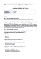 Vorschau - Arbeitsblätter - Praktische Philosophie Test Klasse 9/10: Aristoteles & drei Arten der Freundschaft - Seite 1